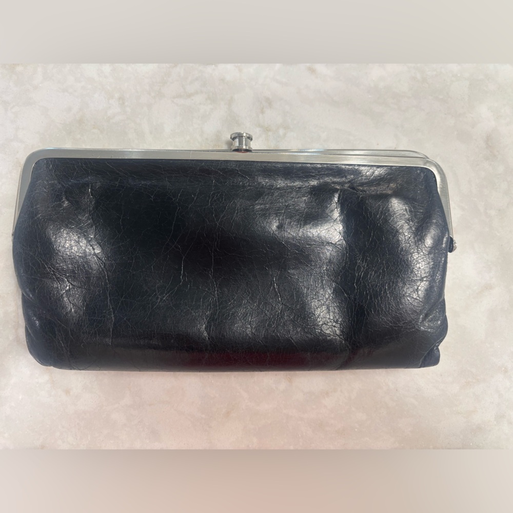 Hobo International Lauren Clutch Wallet Black